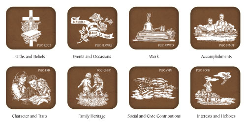 memorial personalizing